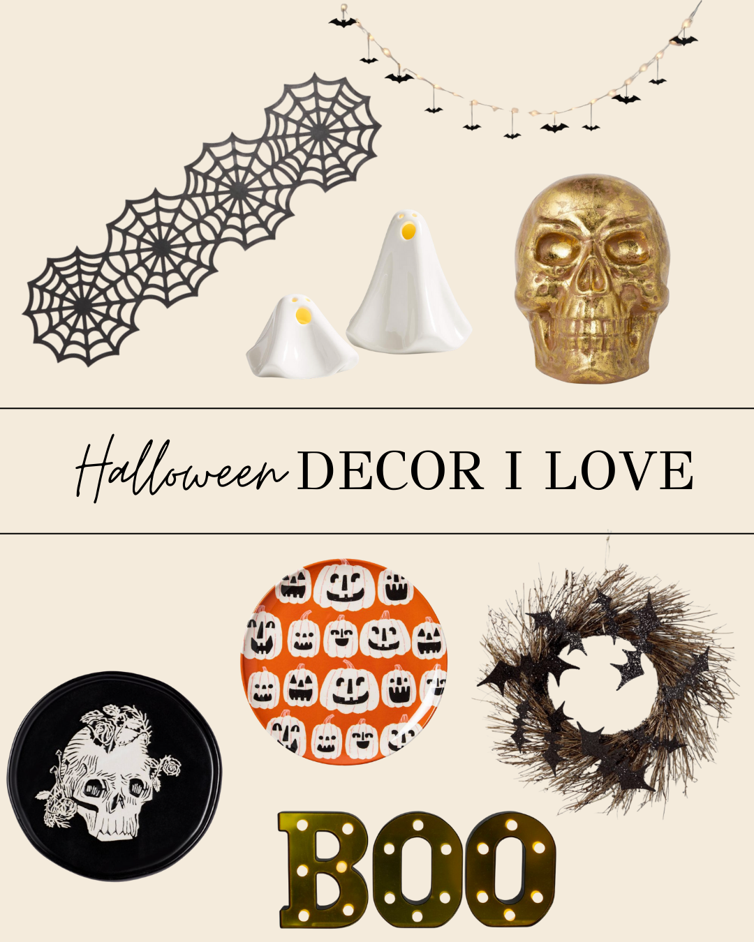 Halloween Decor I Love - The Latina Doc
